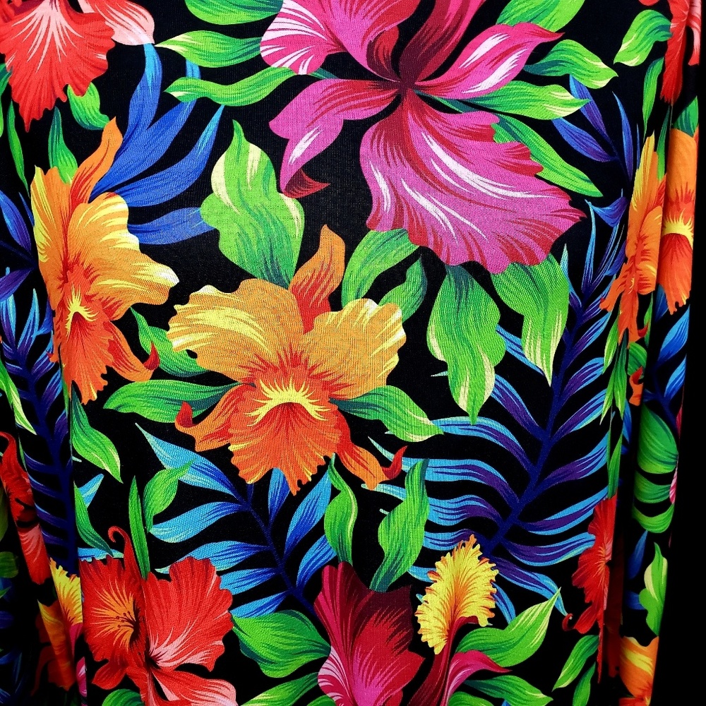 🆕️ 💐🌴 ROKOKO Boho Floral Midi Folk Dress // (NWOT) - Picture 8 of 8